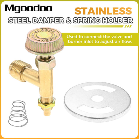 Mgoodoo high-pressure needle control for easy outdoor flame adjustment