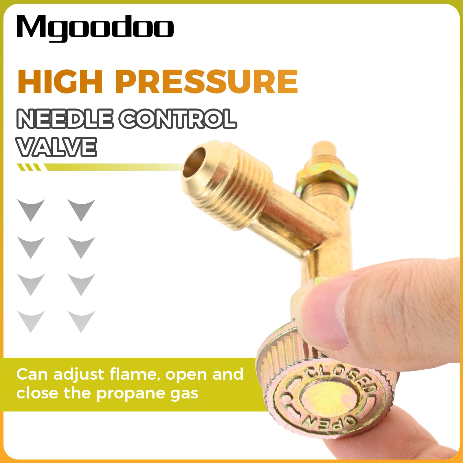 Mgoodoo outdoor cooking setup featuring a versatile valve kit