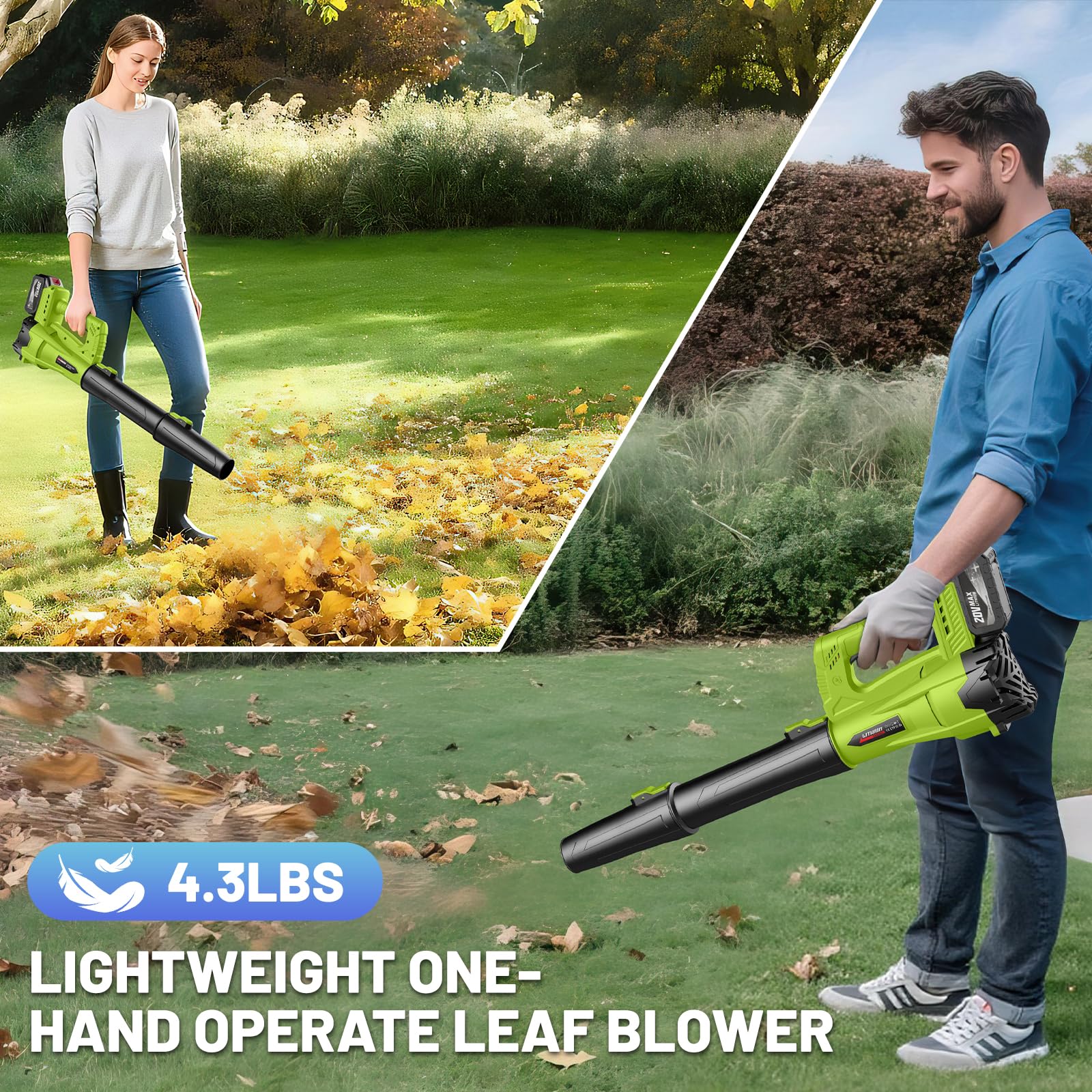 MGYM lightweight 4.3 lb design reduces fatigue during use