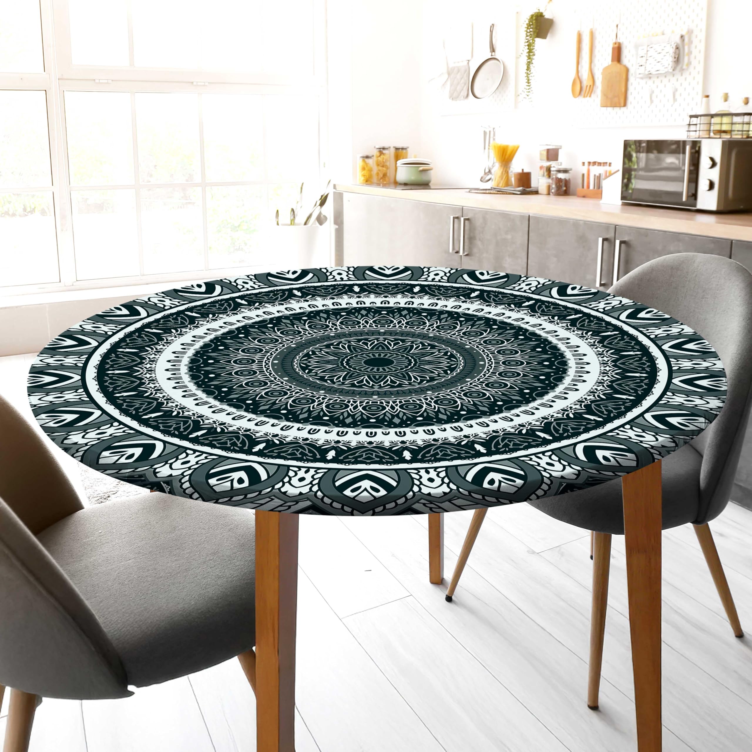 MHJY elegant patterns brighten meals and can double as a decorative cover.