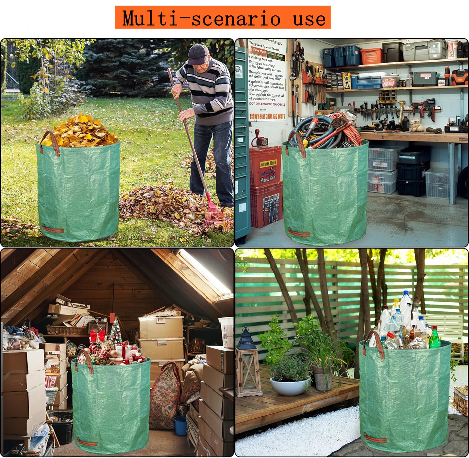 MHXWNHA versatile use for garden garage or camping waste