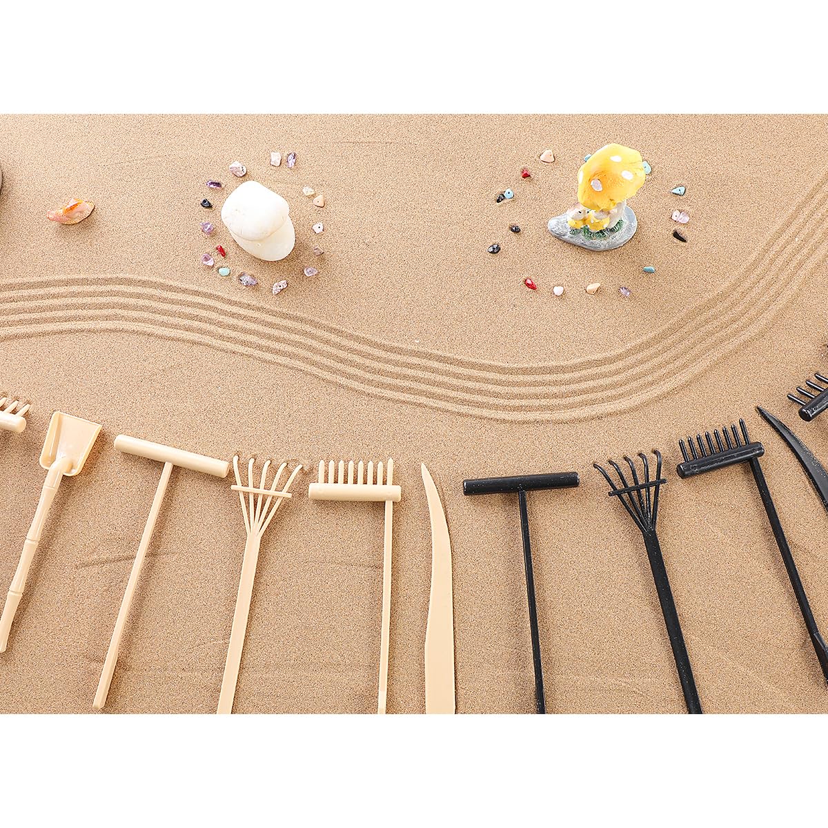 MHYGKTXRA desktop sand garden accessories for decorative and creative use.