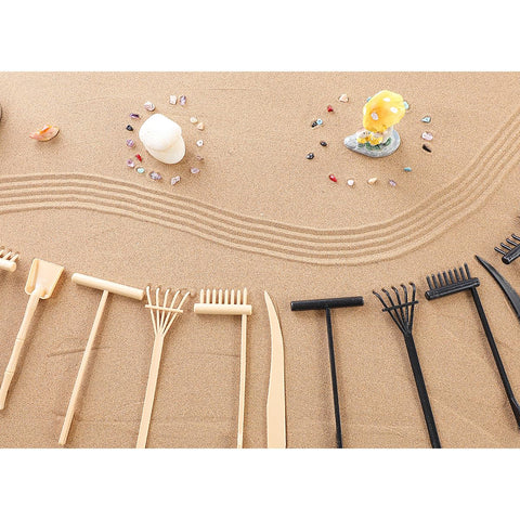 MHYGKTXRA desktop sand garden accessories for decorative and creative use.