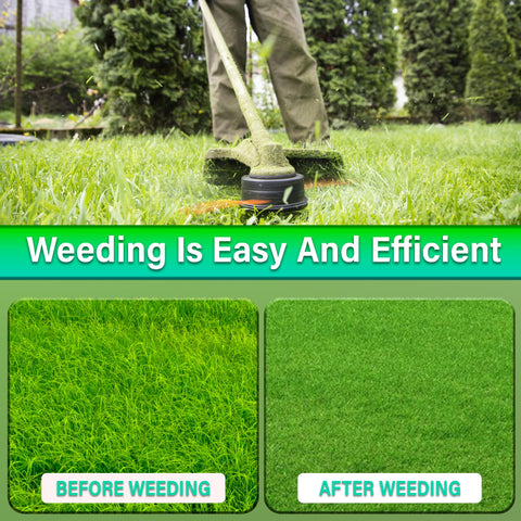 MIAN MU versatile outdoor tool for trimming, cleaning, and wheel-like brush tasks