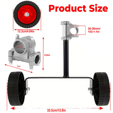 MIAN MU trimmer wheel speeds up trimming sessions.
