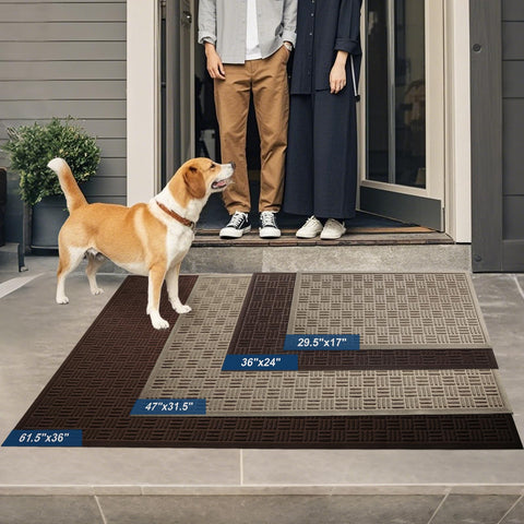 Mibao 29.5 by 17 inch entrance mat for high‑traffic doorways.
