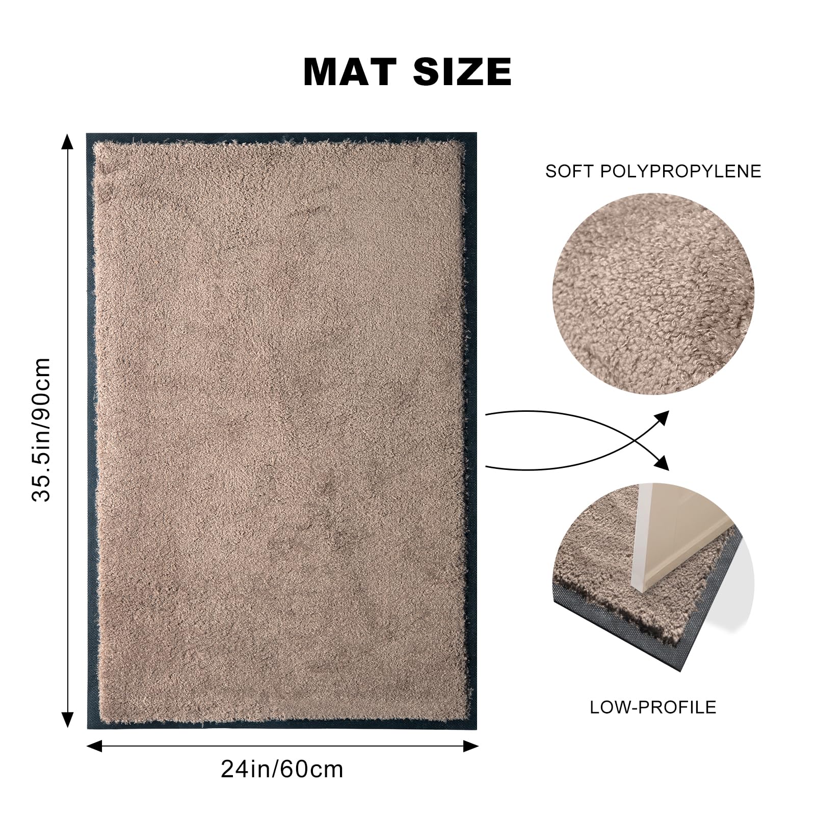 Mibao Dirt Trapper close-up shows absorbent fibers and textured surface.
