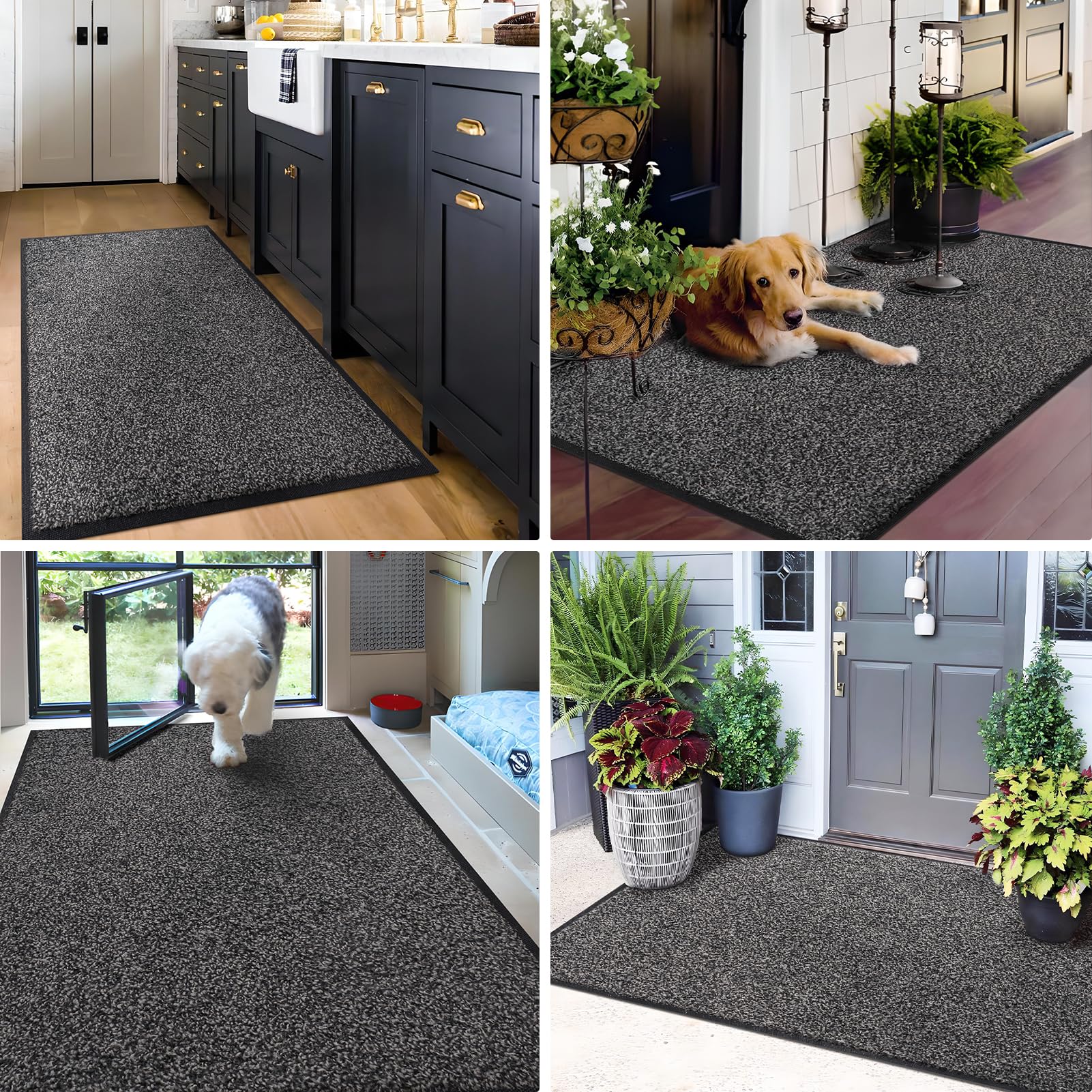 Mibao mat displays a 0.3-inch profile that fits under most doors.