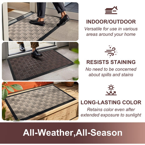 Mibao mat easy to clean by vacuuming or hose-off