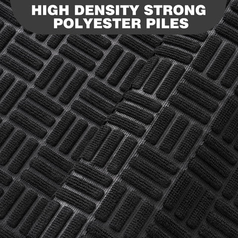 Mibao easy-clean doormat can be hose rinsed or vacuumed