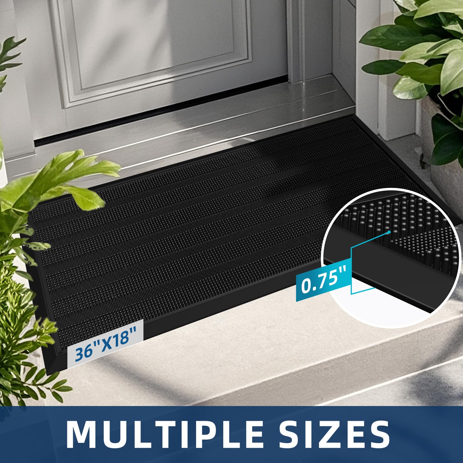 Mibao easy-clean mat; shake or rinse to maintain fresh appearance.