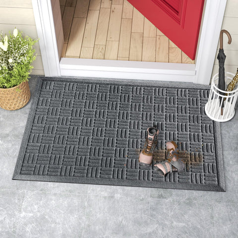 Mibao garage entry mat withstands heavy traffic and dirt