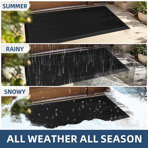 Mibao heavy-duty door mat for entryways, porches, and high-traffic zones.