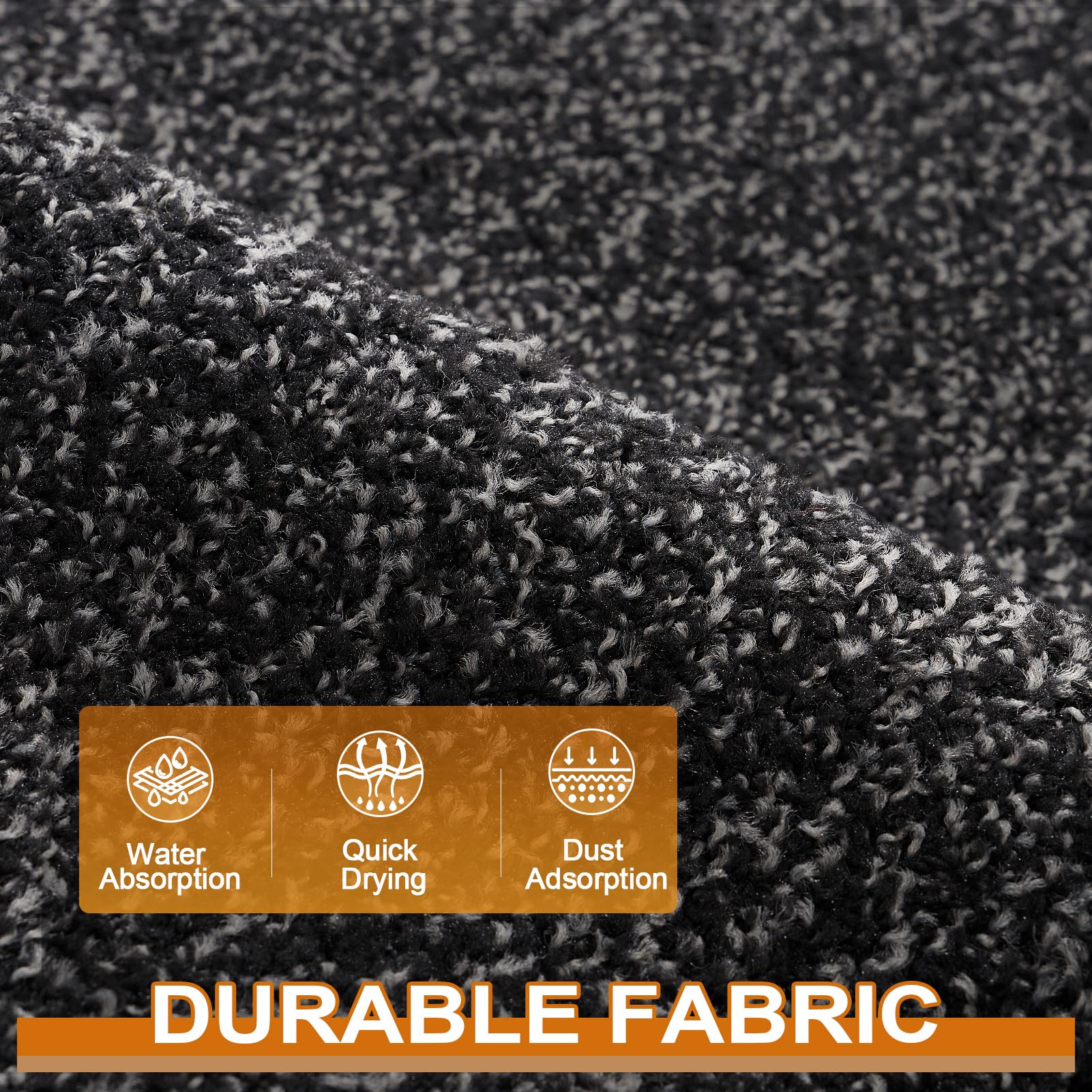 Mibao natural rubber backing stays flat on cold floors.