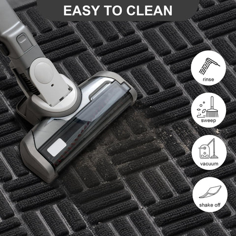 Mibao non-slip rubber backing detail keeps mat stable