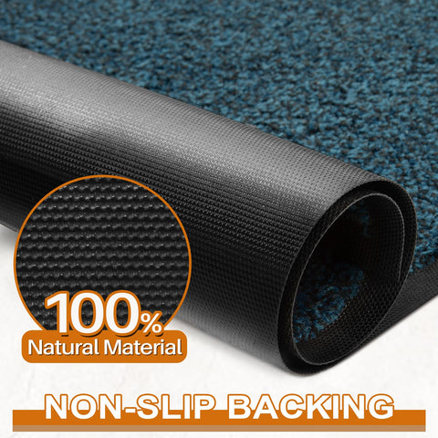 Mibao polypropylene barrier mat blue offers durable indoor or outdoor use.