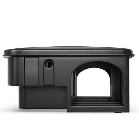 Mice&Co double-entry station placed along a wall for quick bait interaction.