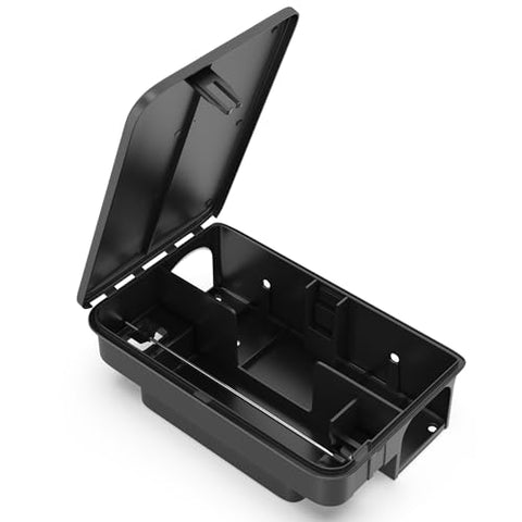 Mice&Co lockable bait stations with individual keys for safety.