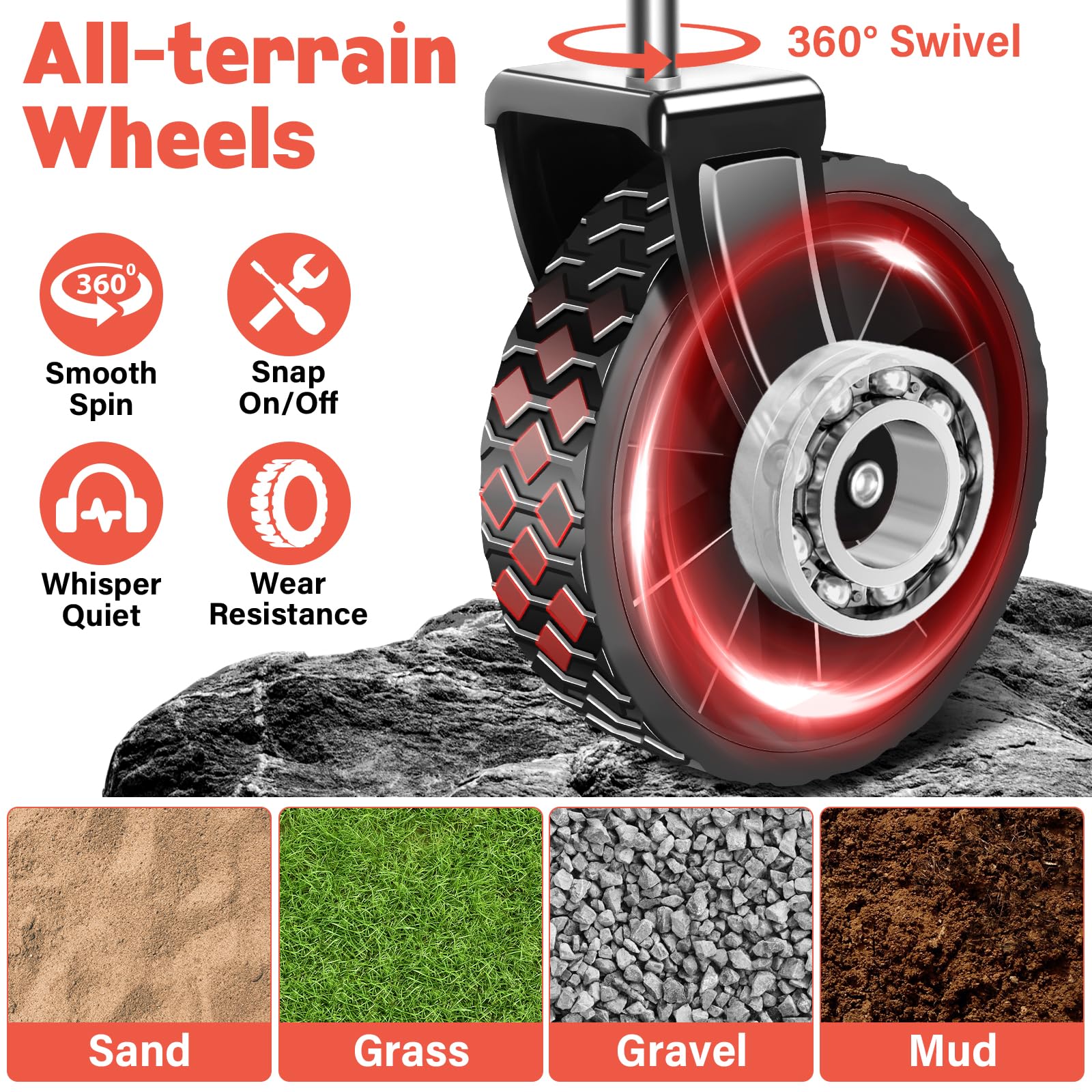 Micieitie versatile wagon for camping, shopping, sports and travel.