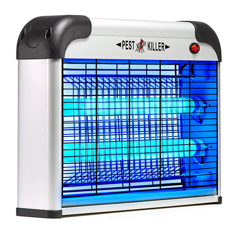 Micnaron blue light attractor emits 20W glow to lure mosquitoes and moths.