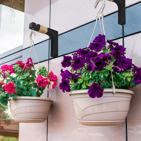 Micovay multi-purpose hook ideal for lanterns, planters, wind chimes