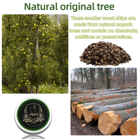 Micovay Oak Wood chips create subtle, versatile smoke for whiskey and roasted vegetables.
