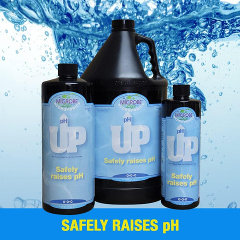 Microbe Life Hydroponics pH control kit in use in a home grow