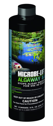 MICROBE-LIFT Algaway 5.4 bottle pour for easy pond dosing and application