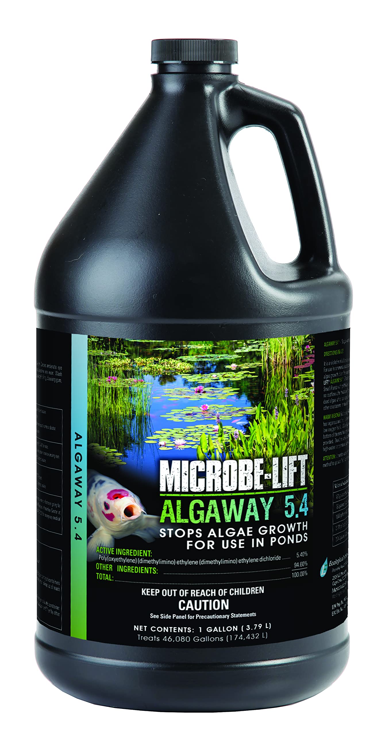 MICROBE-LIFT Algaway 54 bottle for easy pond algae control and treatment