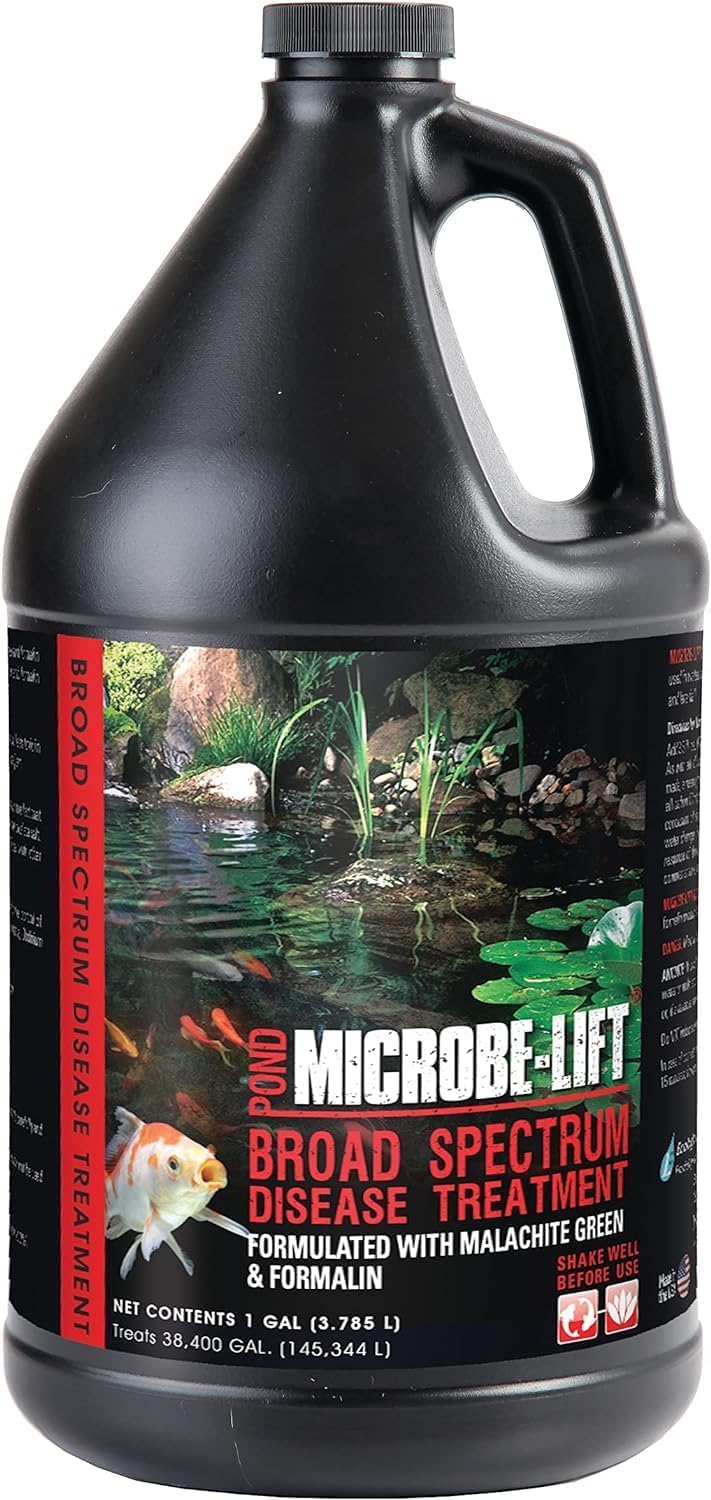 Microbe-Lift BSDTG1 bottle pour for koi and goldfish pond health.