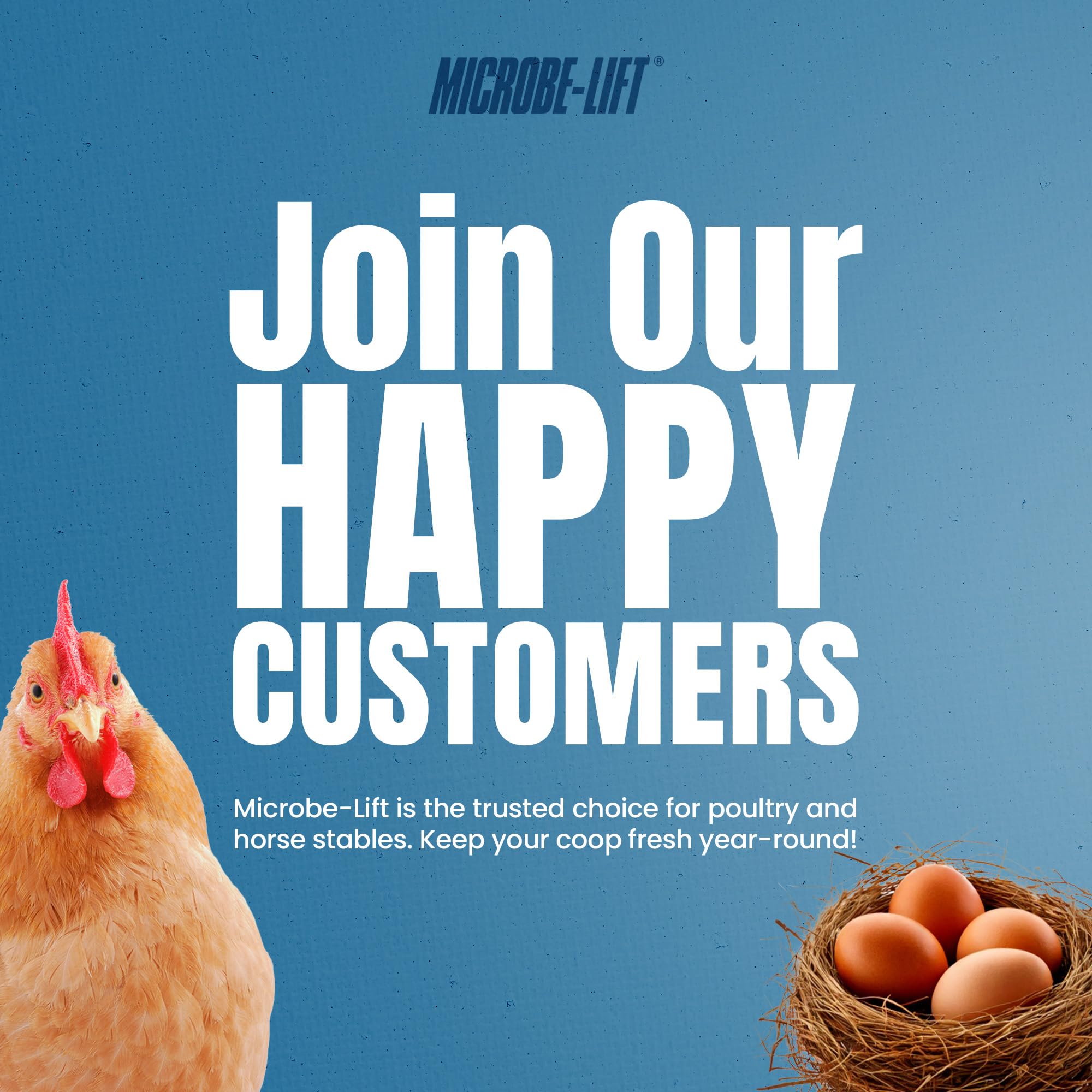 Microbe-Lift Easy-maintenance-coop-regular-use makes upkeep simpler between cleanings.