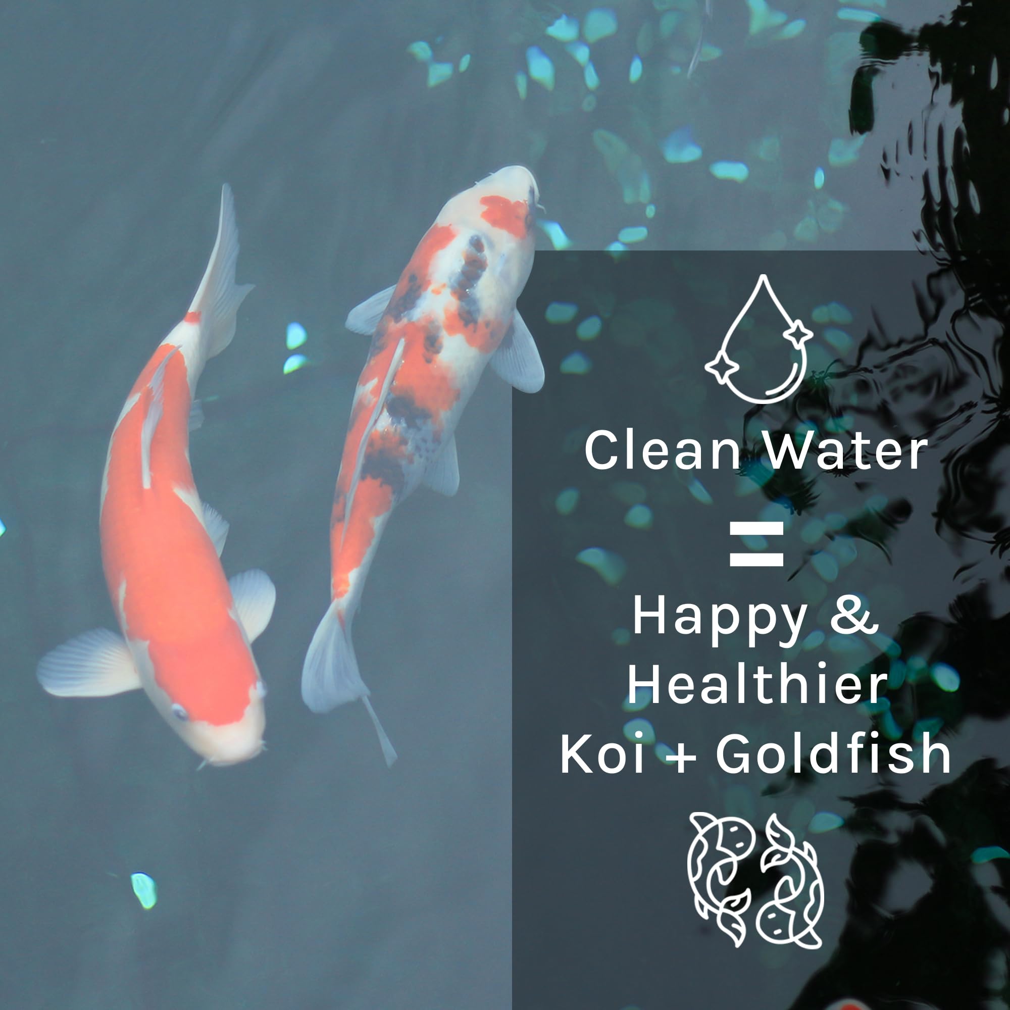 MICROBE-LIFT PL denitrifying filter boost enhances pond biology and filtration.