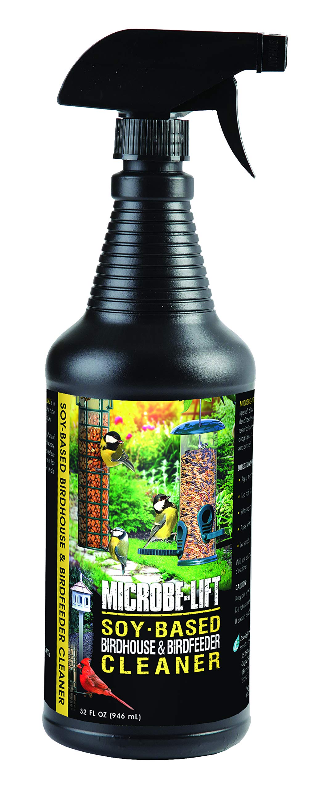 MICROBE-LIFT soy-based bird feeder cleaner bottle for safe, effective cleaning.