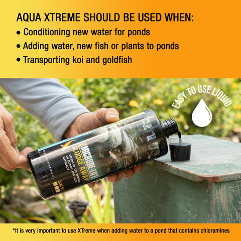 Microbe-Lift XTP detoxifies copper and heavy metals in pond water.