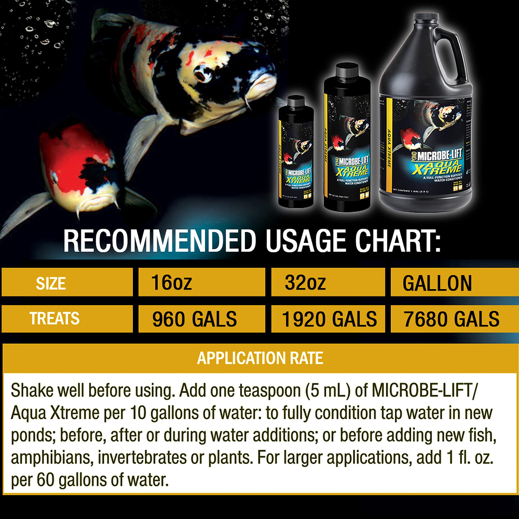 Microbe-Lift XTP slime coat replacer supports fish during water changes.