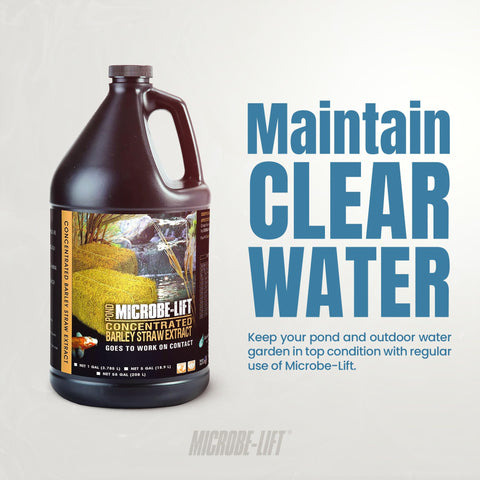 MICROBE-LIFT natural, organic pond solution for year-round use.