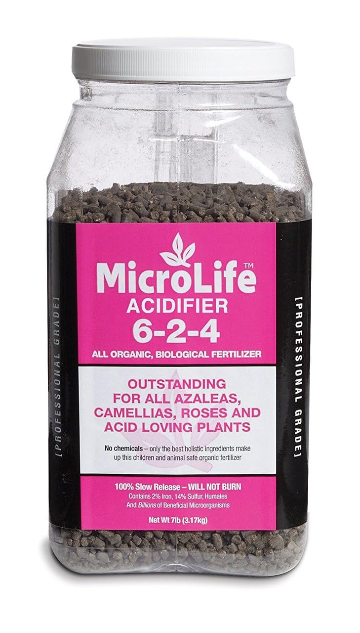 MicroLife Acidifier 7lb bag ready for soil enrichment and plant care