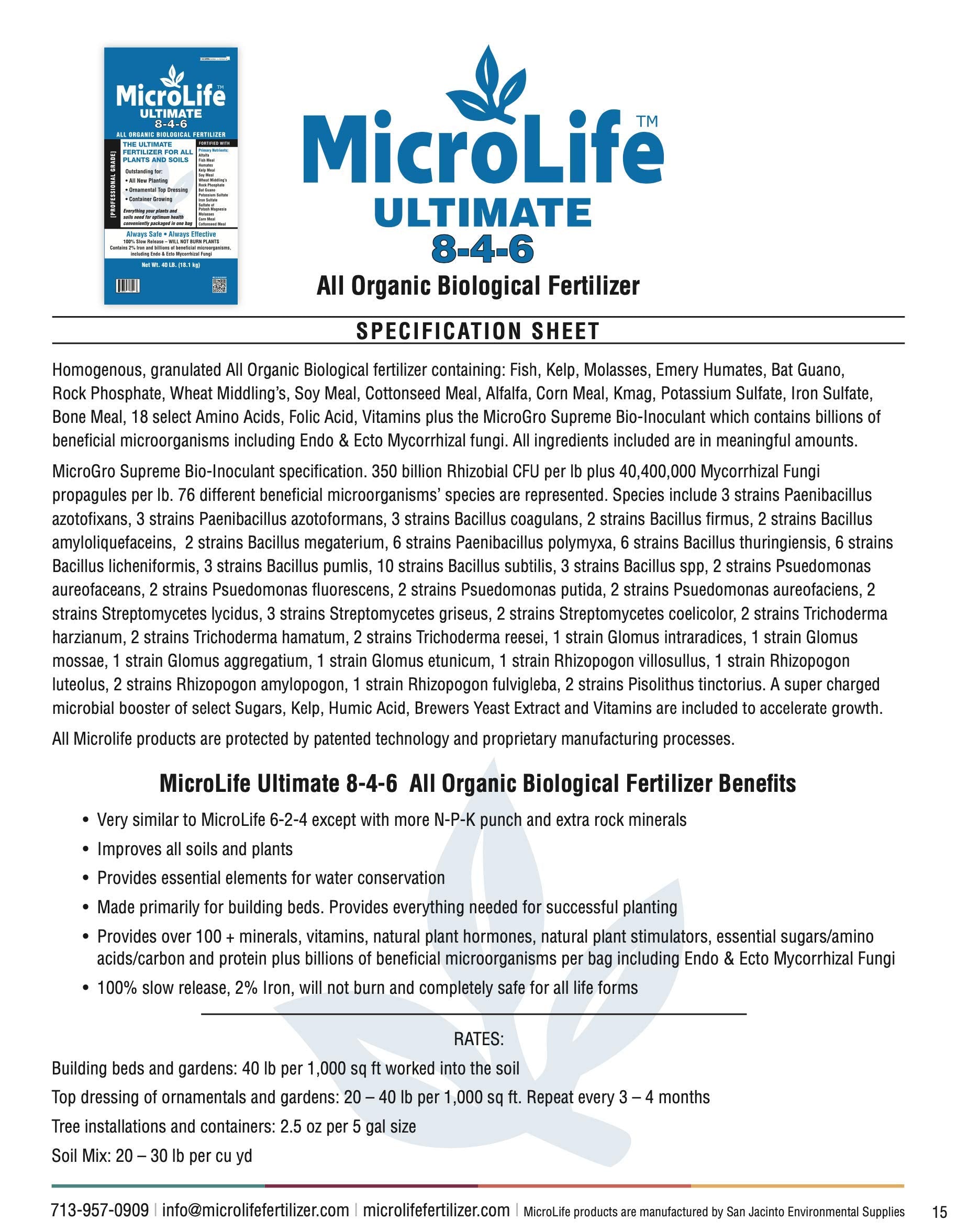 MicroLife Ultimate safe for kids and pets image reinforces family-friendly garden care.