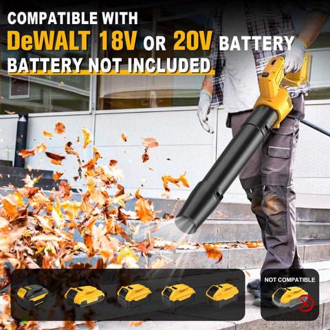 MICWELL compatible with DeWalt 20V Max batteries for convenient power