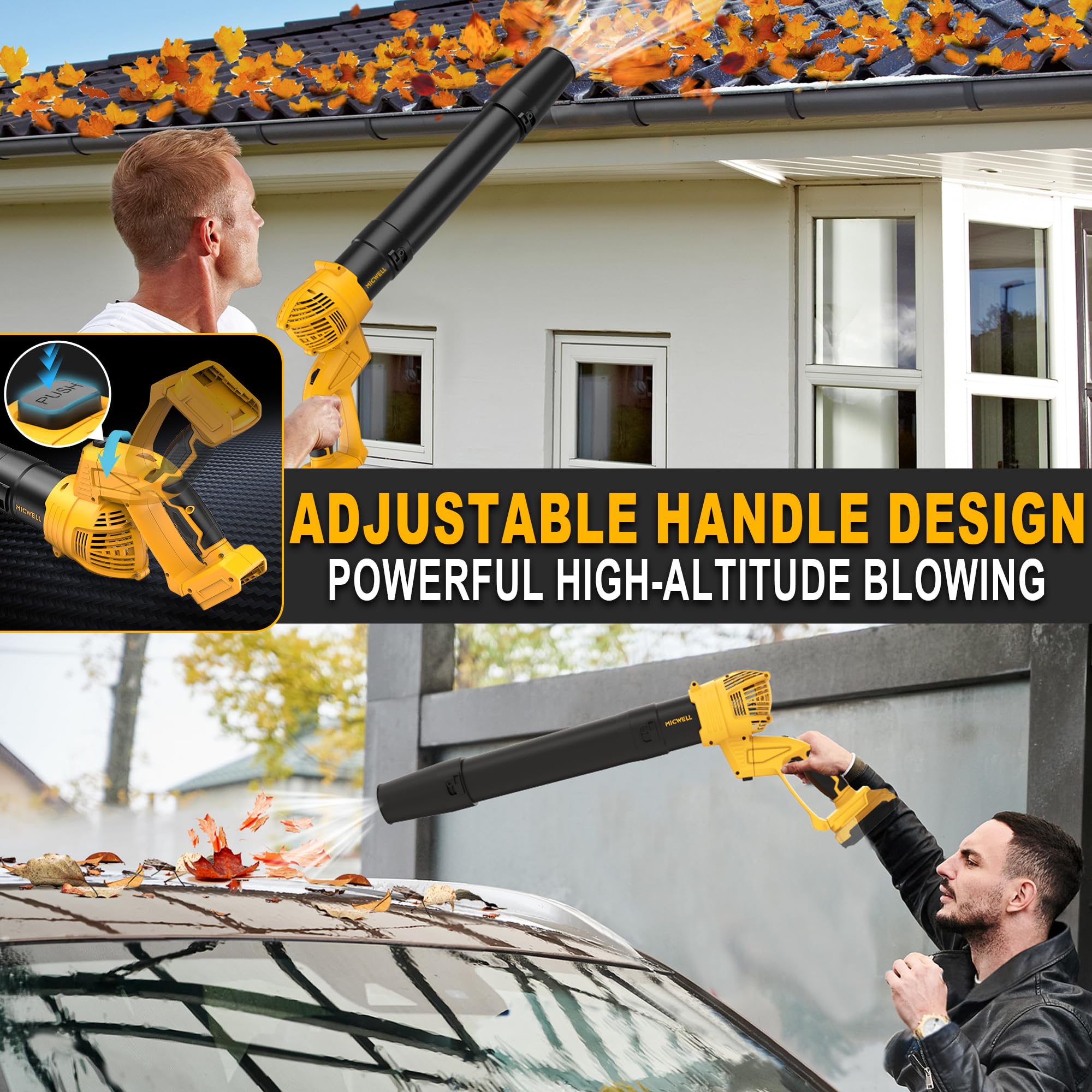 MICWELL lightweight design enables easy one handed use for gardening tasks