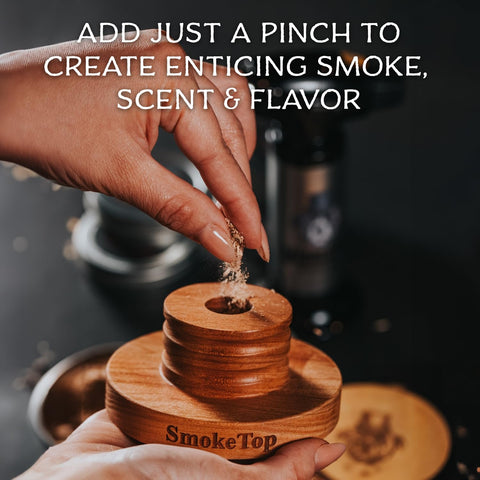 Home bar party use with SmokeTop cherry chips