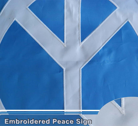 MIDLE 210D nylon flag dries quickly and resists sun fading.