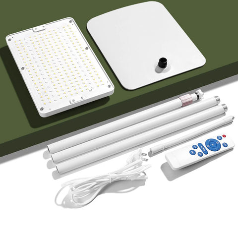 Three lighting modes with ten brightness levels for tailored plant care.