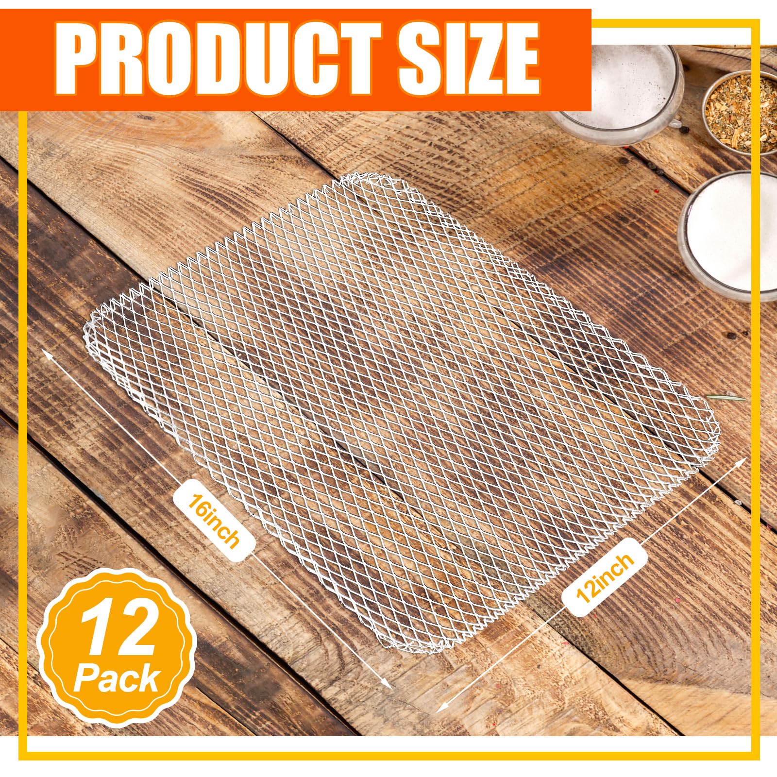 Mifoci aluminum grill liner for high-heat grilling and durable use