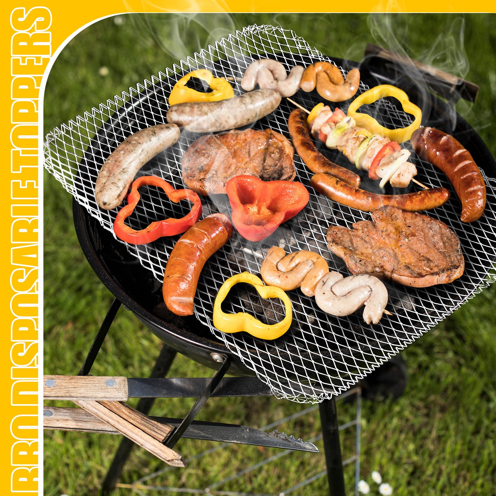 Mifoci camping grill liners—reliable one-time use with quick setup