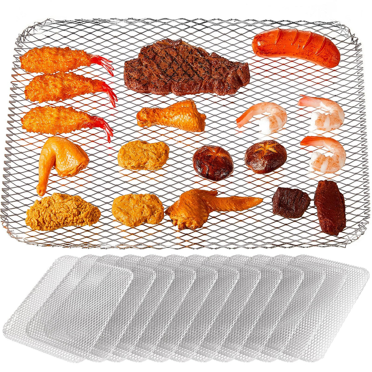 Mifoci disposable grill topper 12x16 inches—nonstick and easy cleanup