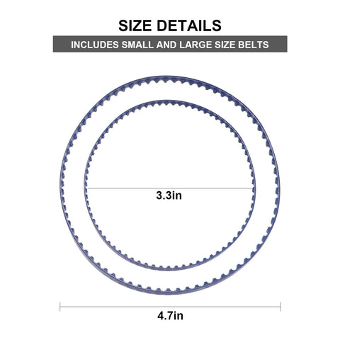 Mifyca large belt for 9-100-1017, durable upgrade for Polaris 380 cleaning power.