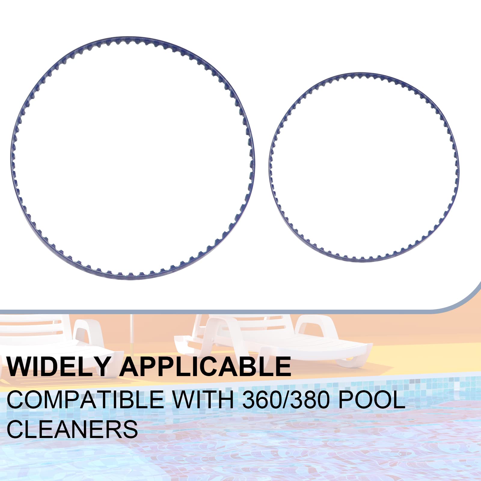 Reinforced polyurethane belts by Mifyca resist stretching for longer belt life.