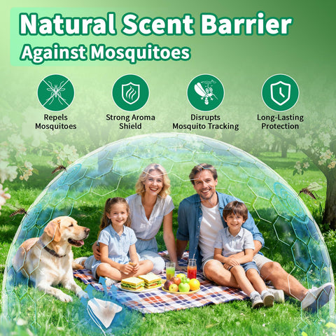 Migdracy patio and garden protection reduces mosquitoes near entryways.