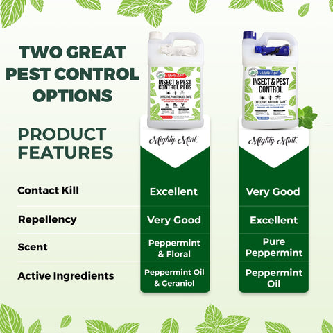 Mighty Mint 128-ounce gallon package for extended home pest coverage.